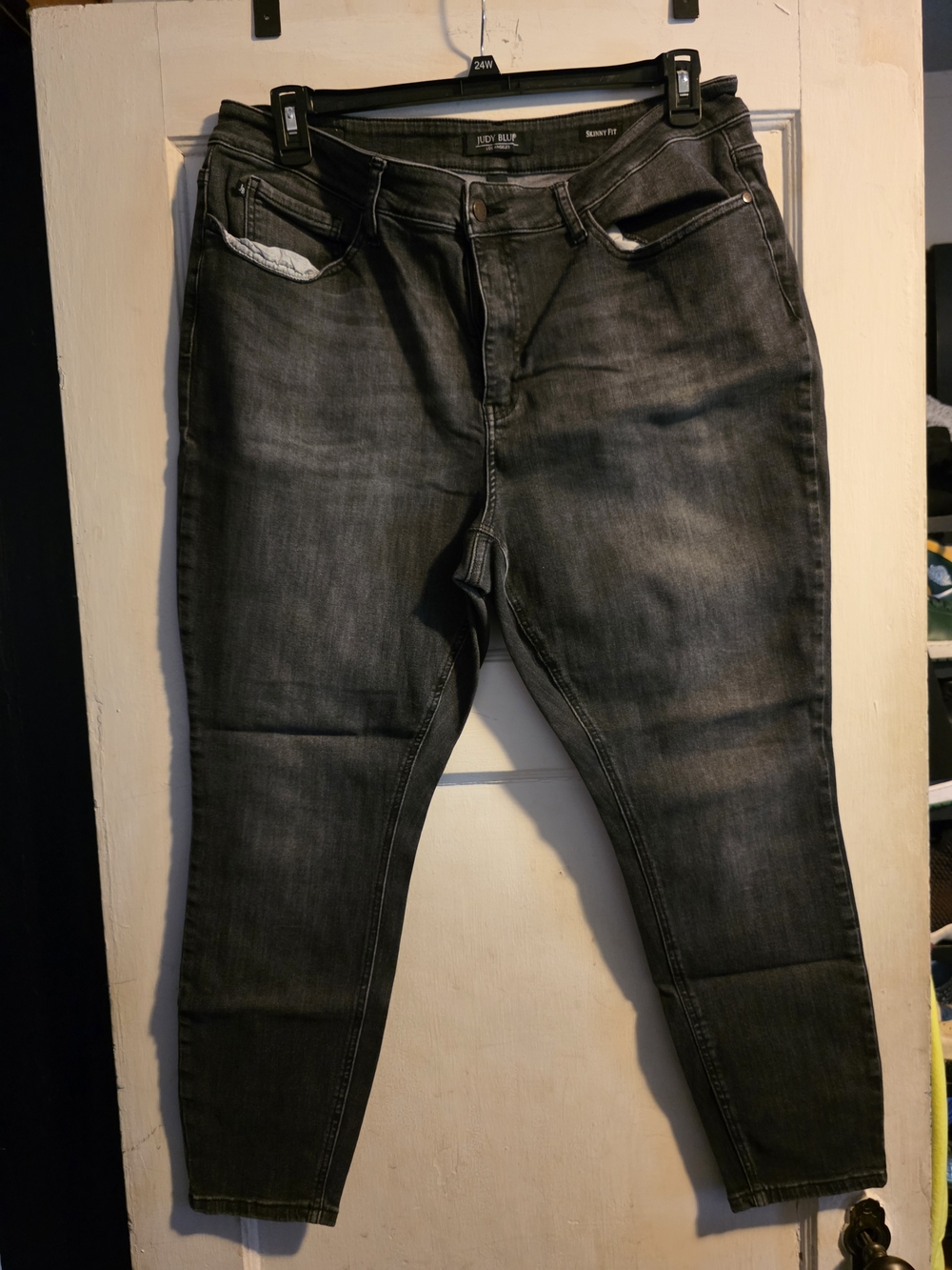 Judy Blue Washed Black Skinny Jeans